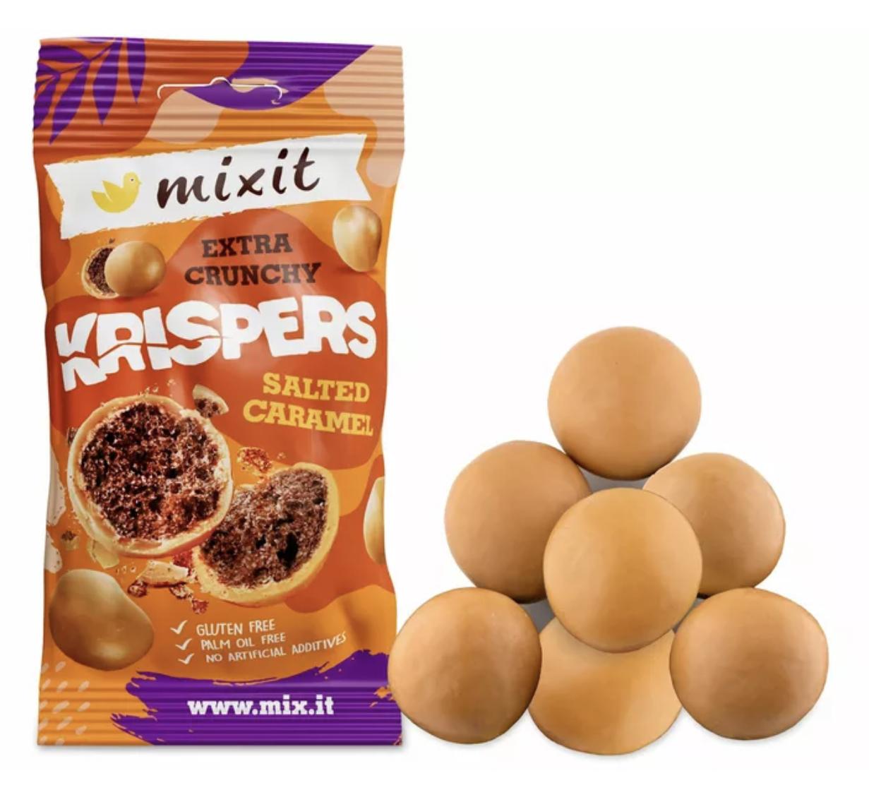 Mixit Mixit Krispers Slaný karamel do kapsy, 50 g 