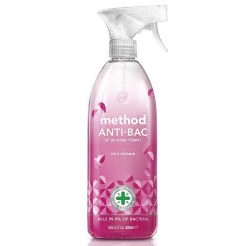 METHOD METHOD antibac univ. čistič 830 ml Rebarbora 