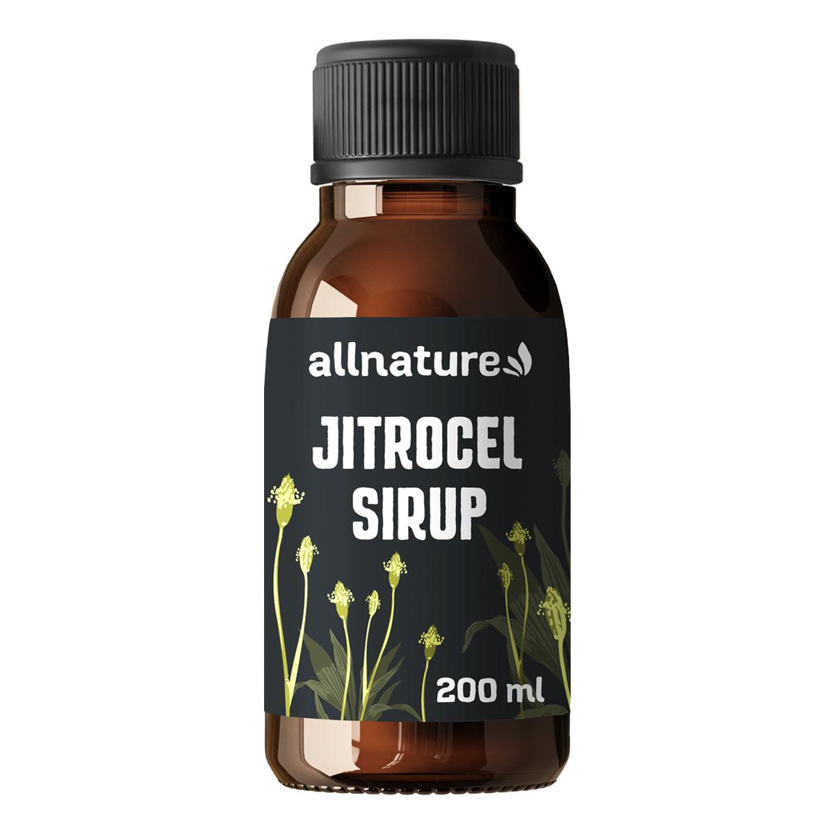 Allnature Allnature Jitrocelový sirup, 200 ml 