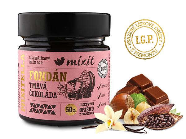 Mixit Mixit Mixitella Premium - Lískový oříšek z Piemontu s fondánem, 200g 