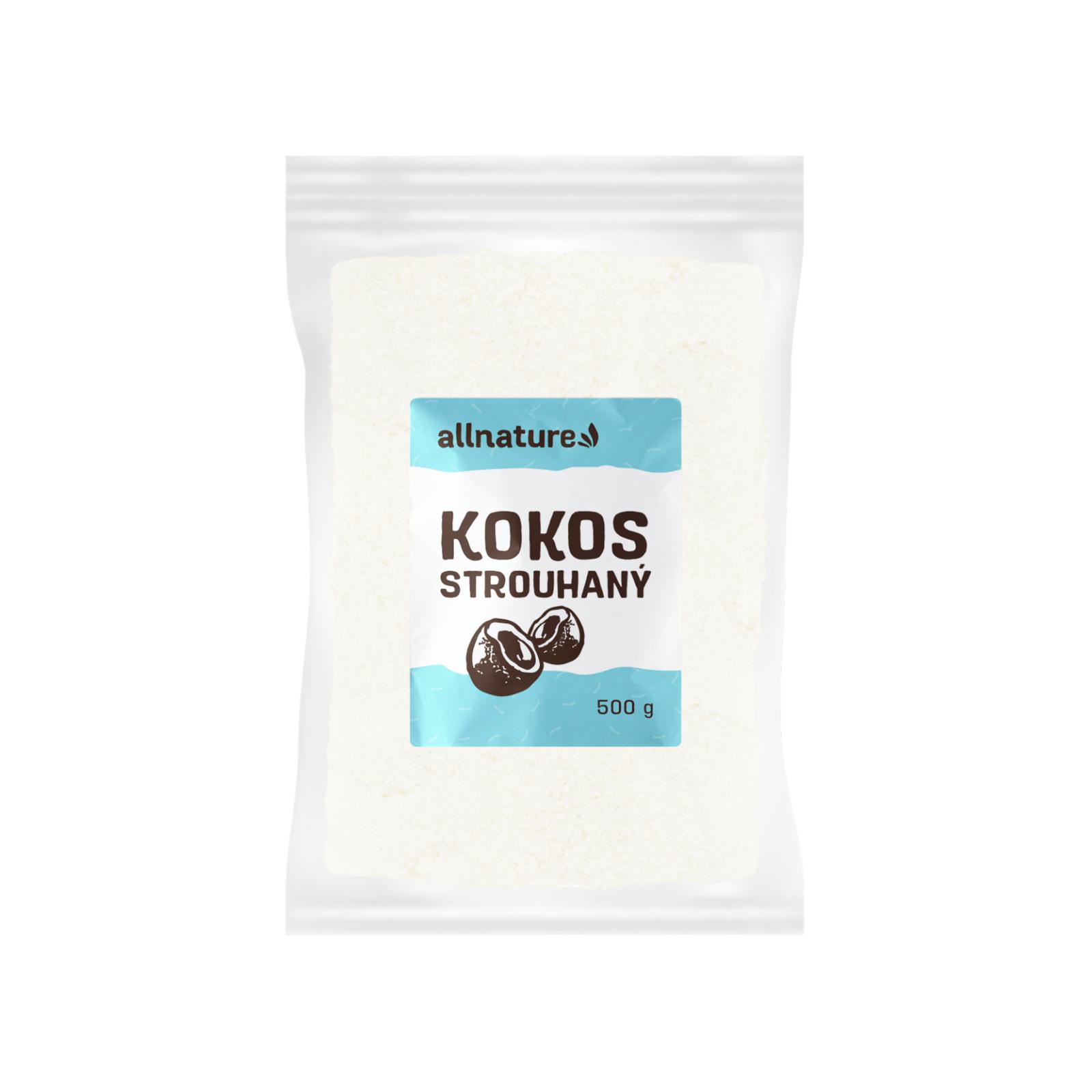 Allnature Allnature Kokos strouhaný, 500 g 