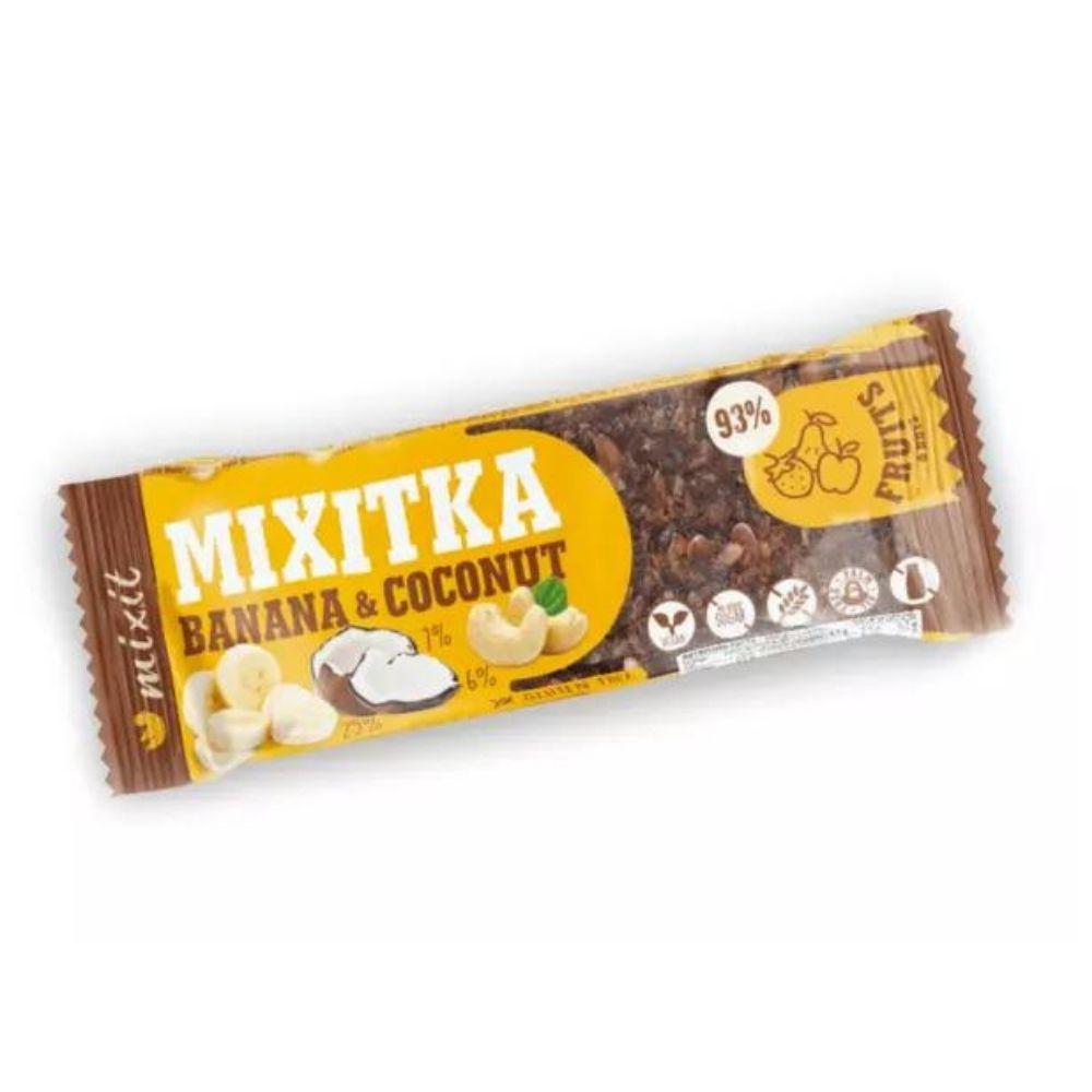 Mixit Mixitka BEZ LEPKU banán a kokos, 1ks 