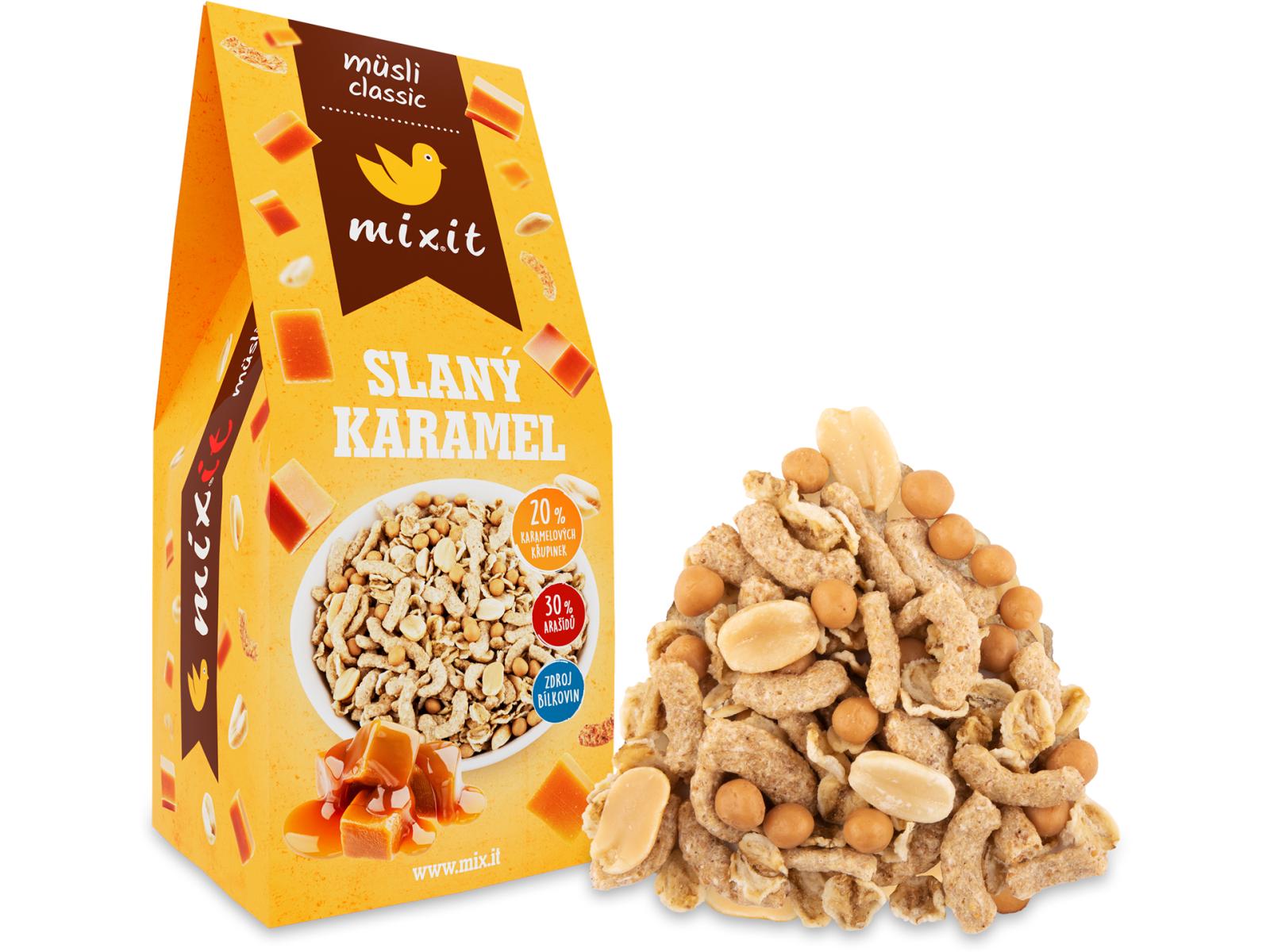 Mixit Mixit Müsli classic - Slaný Karamel, 360g 