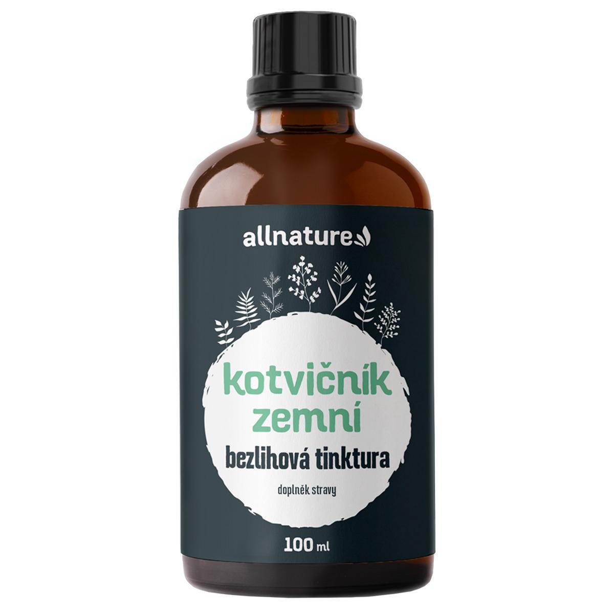 Allnature Allnature Kotvičník bezlihová tinktura, 100 ml 