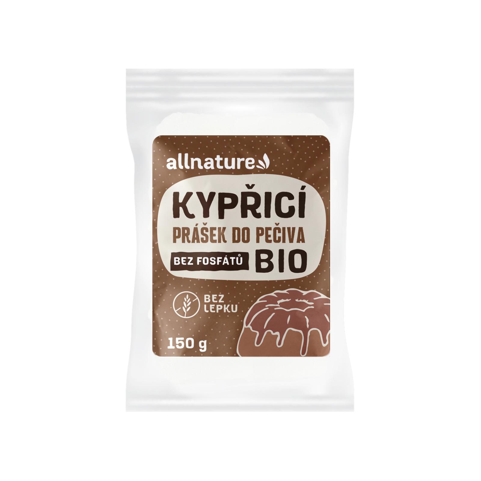 Allnature Allnature Kypřící prášek do pečiva BIO, 150 g 