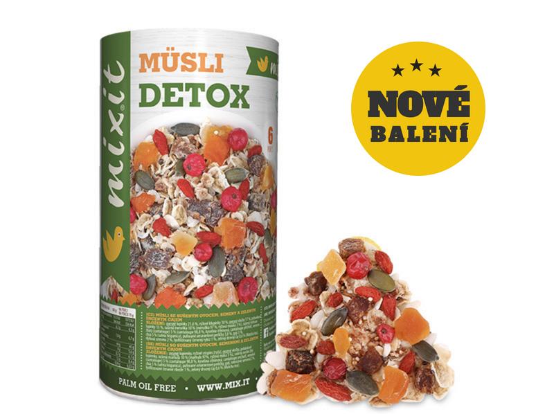 Mixit Mixit Müsli zdravě- Detox, 430 g 