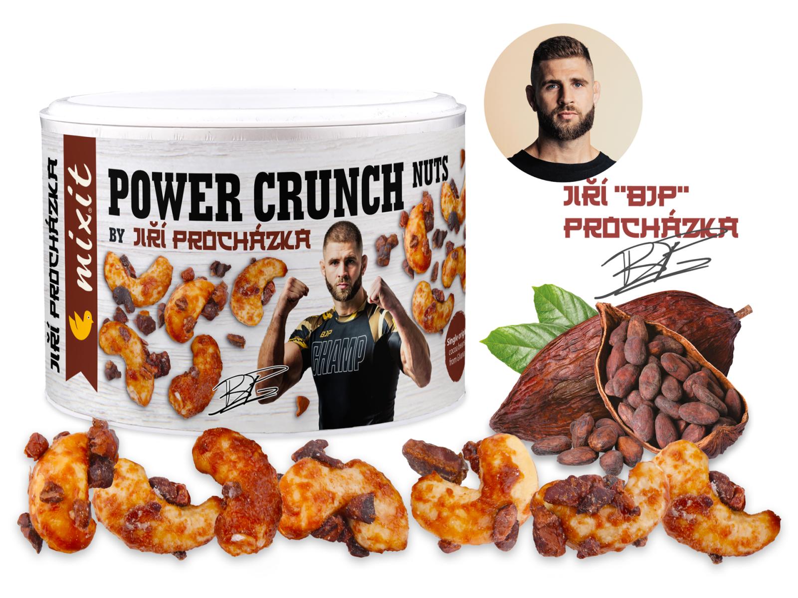 Mixit Mixit Oříšky z pece samuraje Jirky BJP Procházky - Power crunch, 140 g 