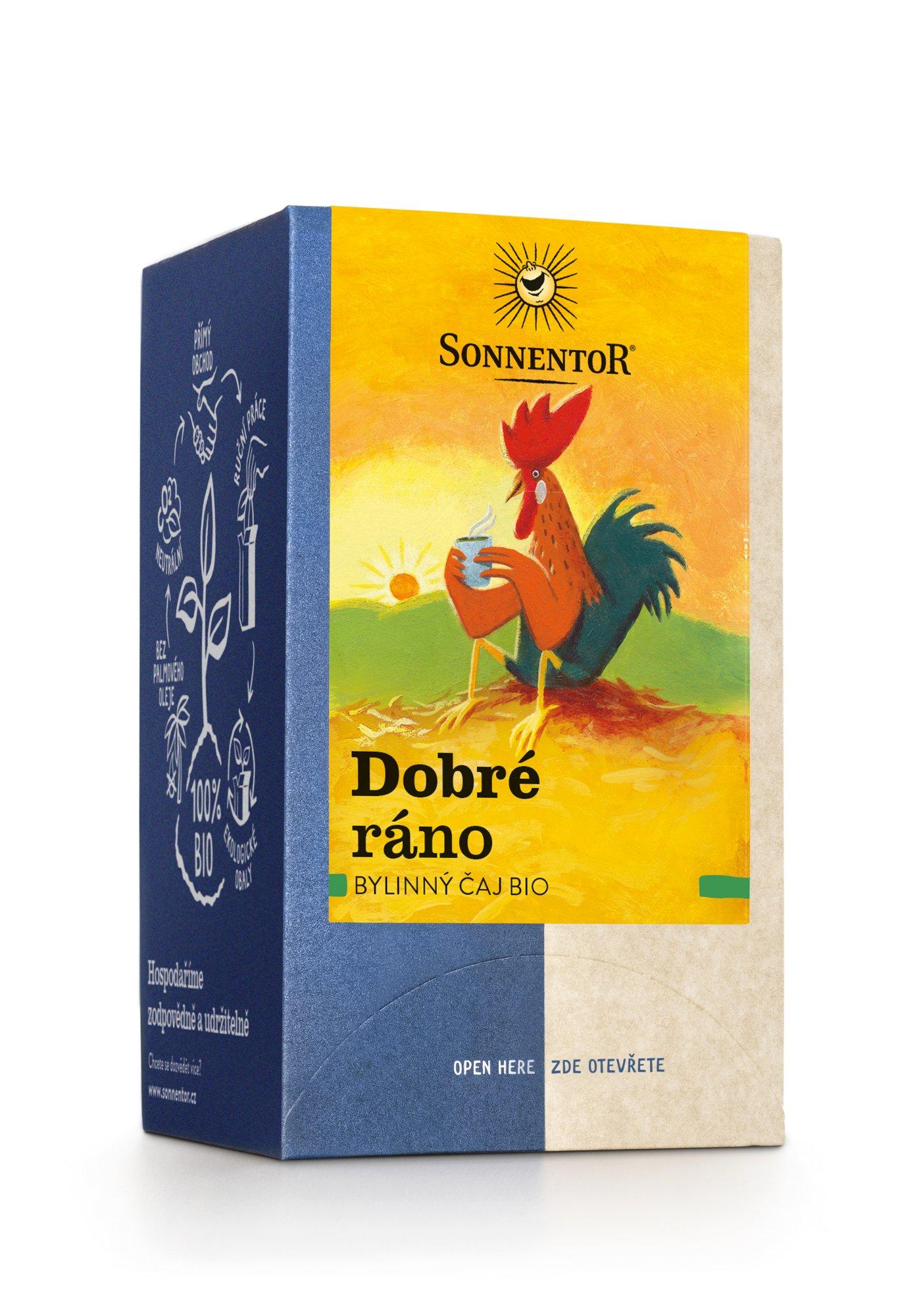 Sonnentor Dobré ráno bio 27g porc. dvoukomorový 