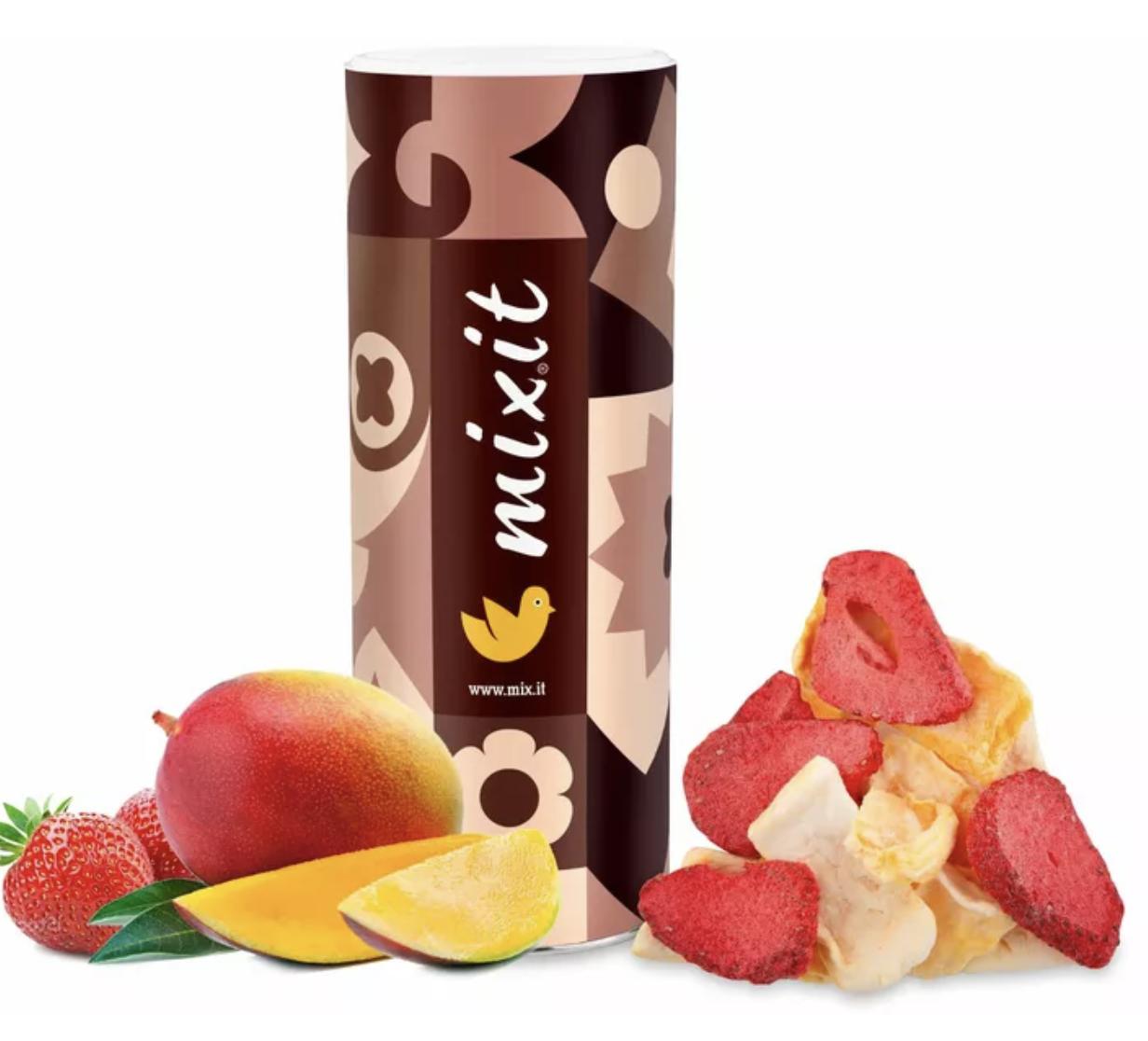 Mixit Mixit Velké křupavé ovoce Mango a jahoda, 140 g 