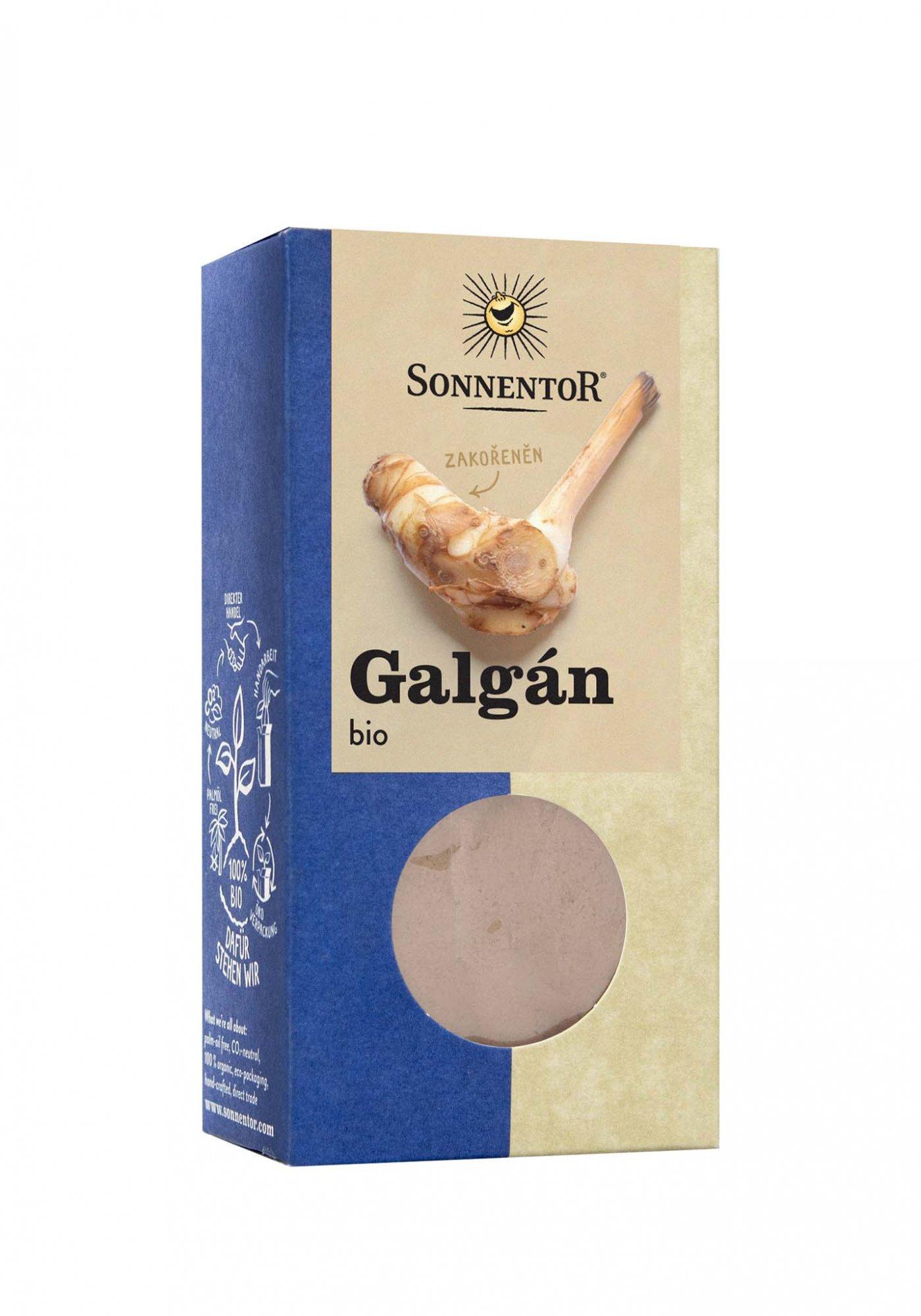 Sonnentor Galgán bio, mletý 35g 