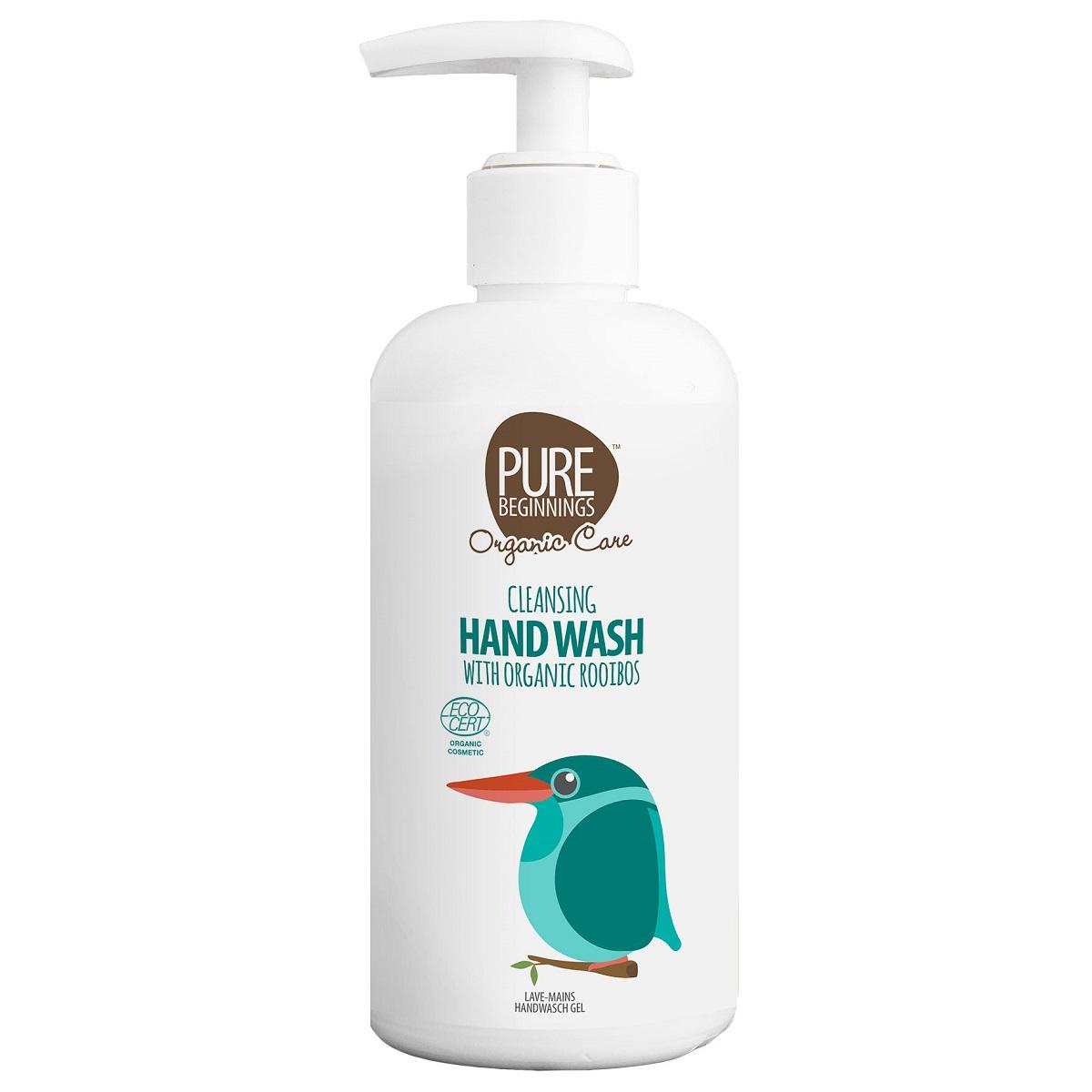 PURE BEGINNINGS Fun Time antibakteriální dětské mýdlo na ruce s Rooibosem BIO 250 ml
