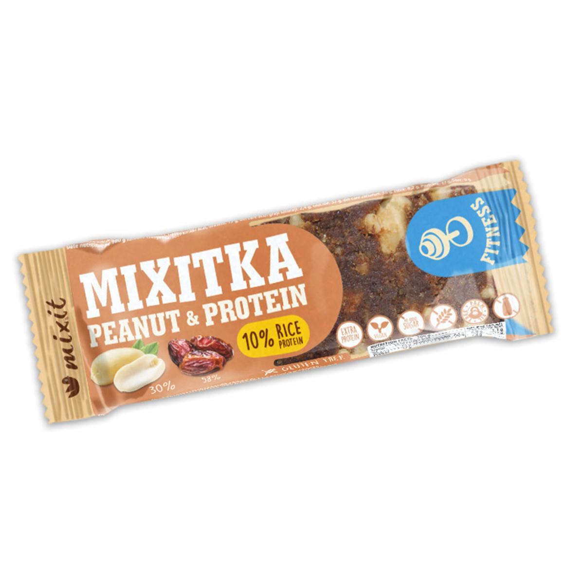 Mixit Mixitka BEZ LEPKU - Arašídy + Protein, 1ks 