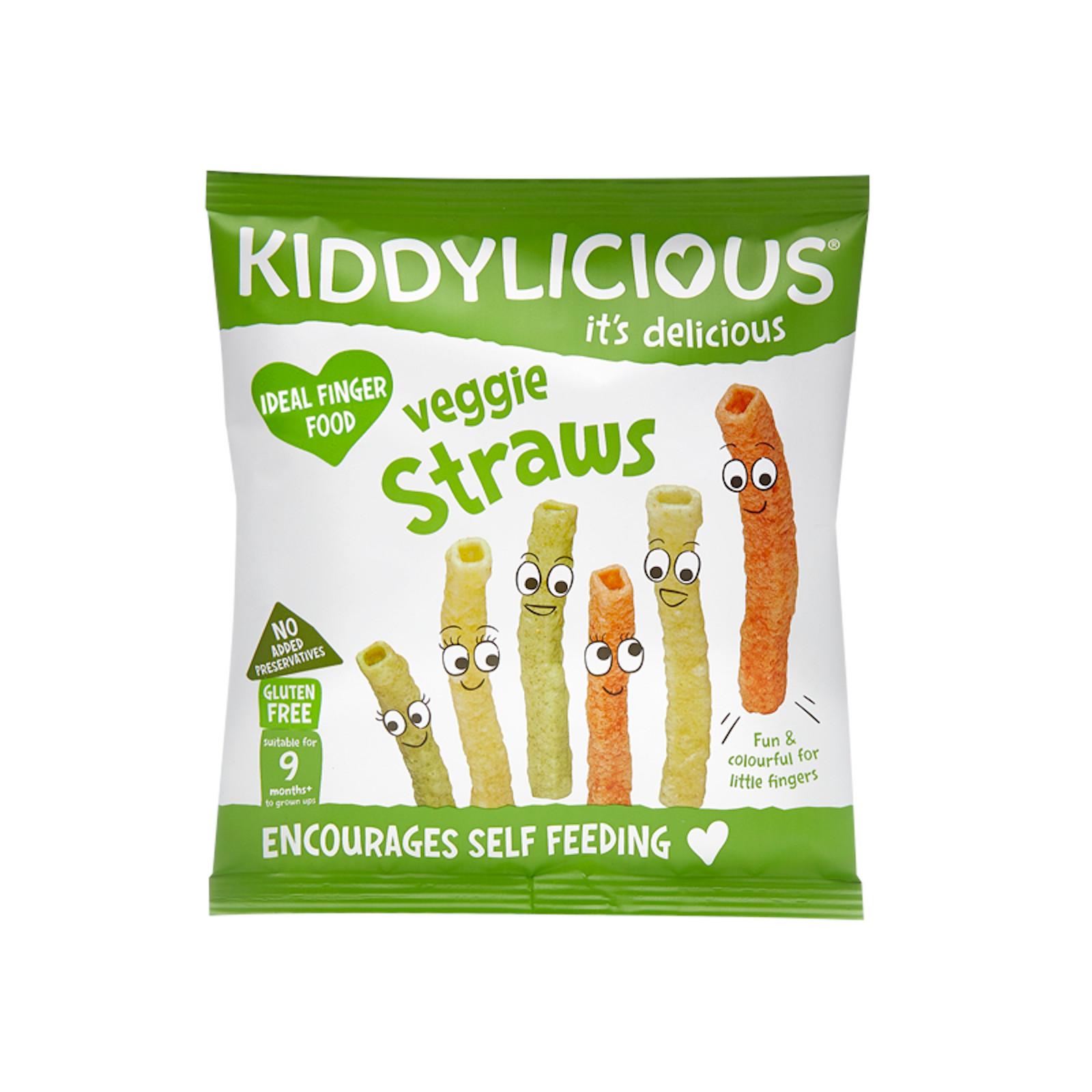 KIDDYLICIOUS Veggie Straws tyčinky zeleninové 12 g