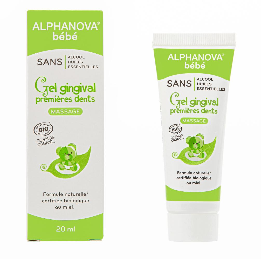 Alphanova Gel gingival na dětské zoubky 20 ml BIO 