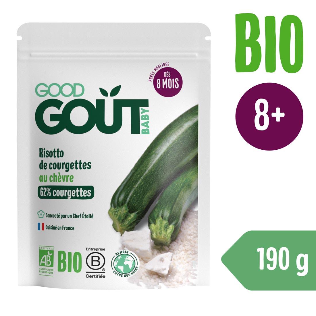 Good Gout Good Gout BIO Cuketové rizoto s kozím sýrem (190 g) 