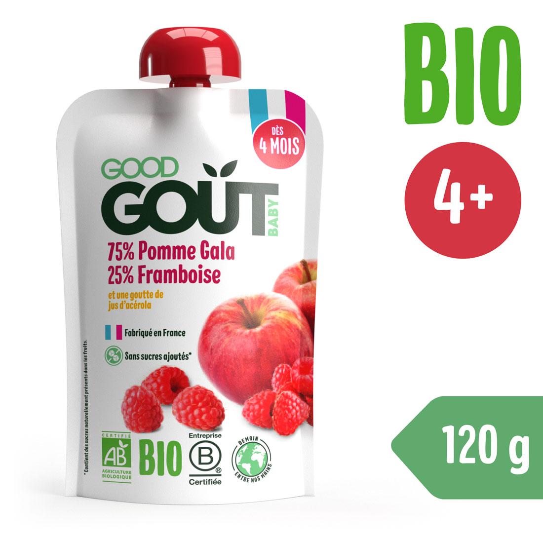 Good Gout Good Gout BIO Jablko s malinou (120 g) 