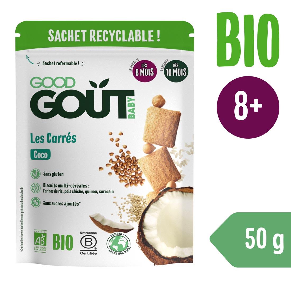 Good Gout Good Gout BIO Kokosové polštářky (50 g) 