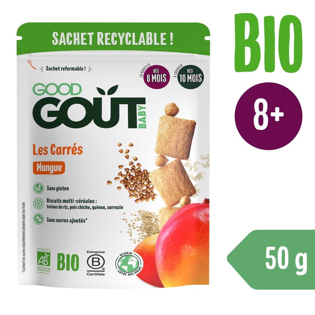 Good Gout Good Gout BIO Mangové polštářky (50 g) 