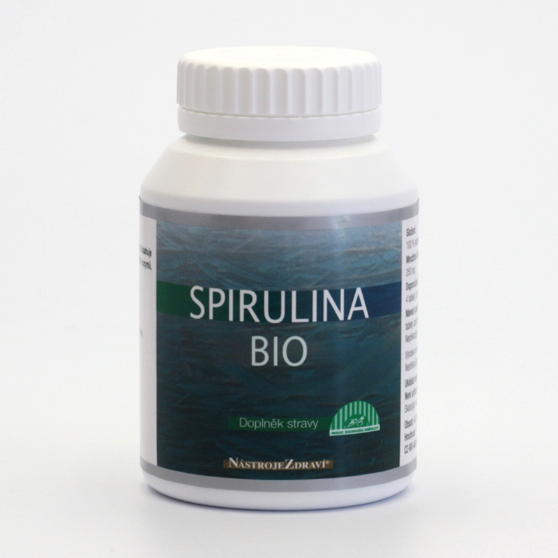 Nástroje Zdraví Spirulina extra bio, tablety 400 ks, 100 g