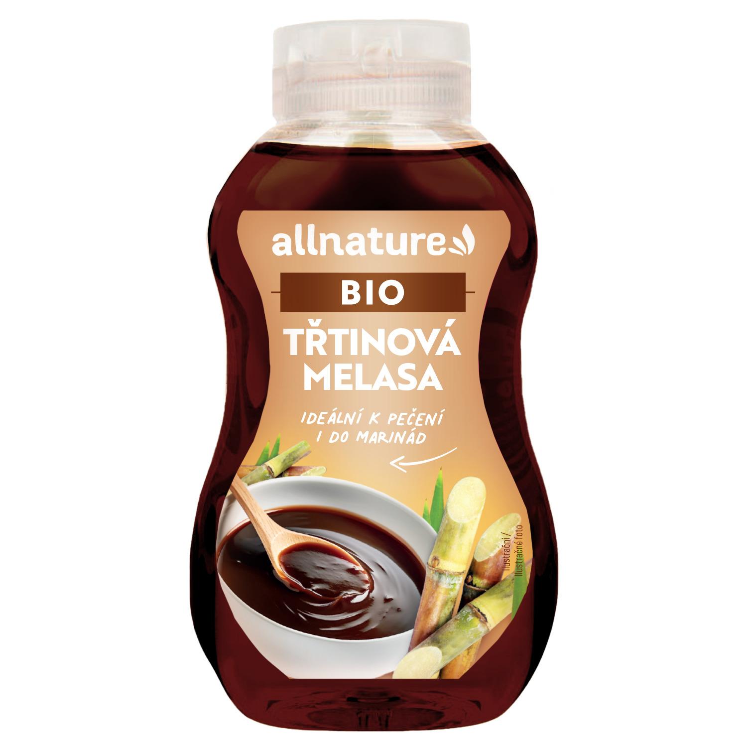 Allnature Allnature Melasa třtinová BIO, 250 ml 