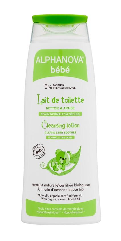 Alphanova Čistící tělové mléko s olivovým olejem BIO, 200 ml 