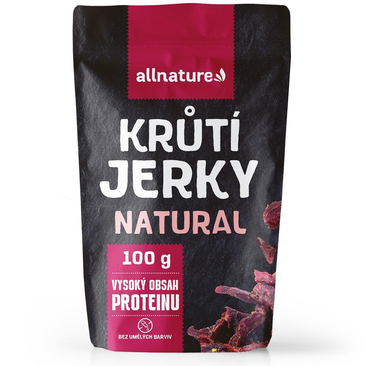 Allnature Allnature TURKEY Natural Jerky, 100 g 