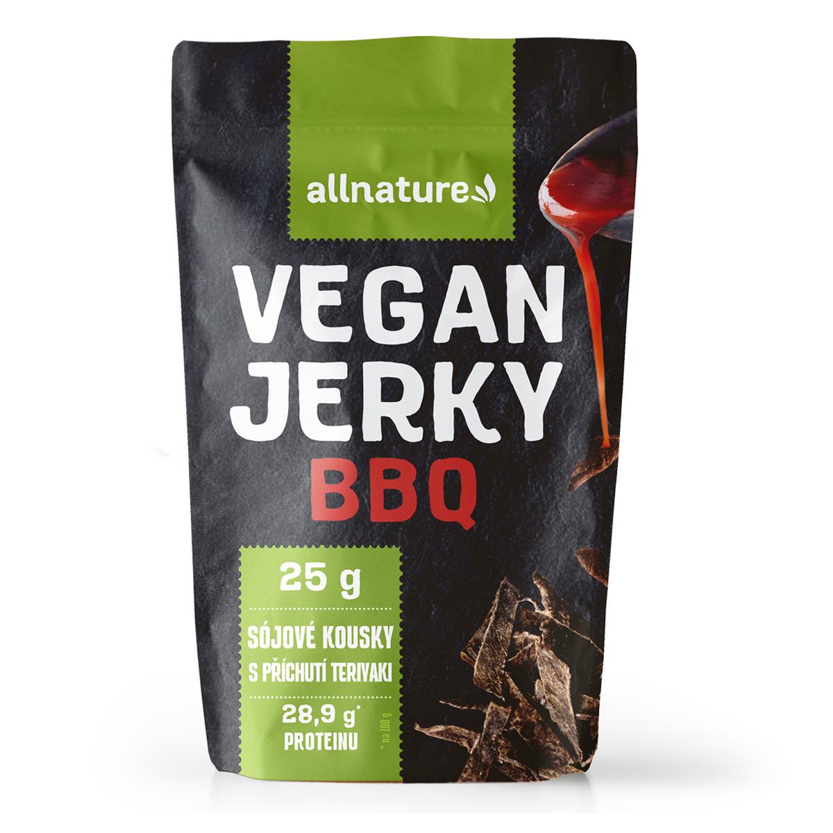 Allnature Allnature Vegan BBQ Jerky, 25 g 