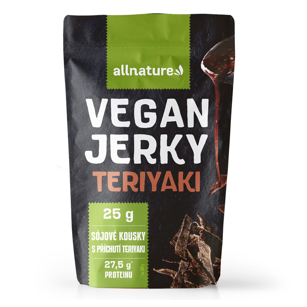 Allnature Allnature Vegan Teriyaki Jerky, 25 g 