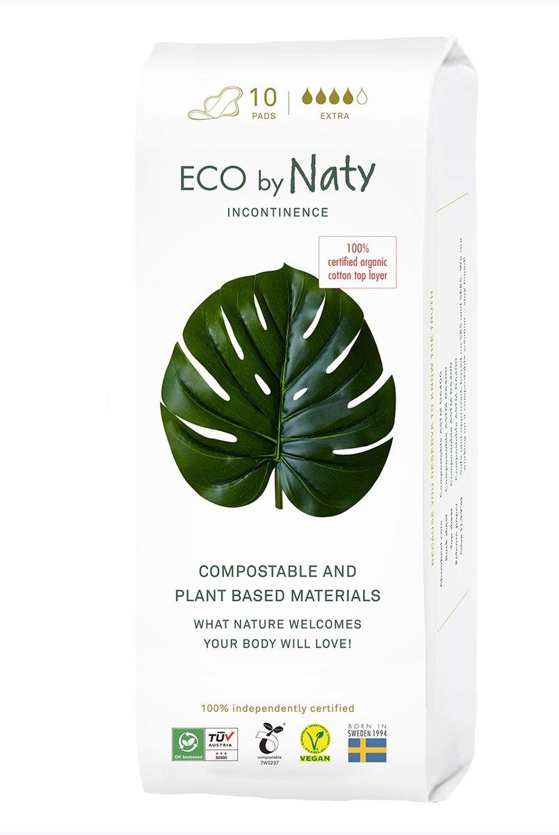 Eco by Naty Dámské ECO inkontinenční vložky Naty - extra (10 ks) 