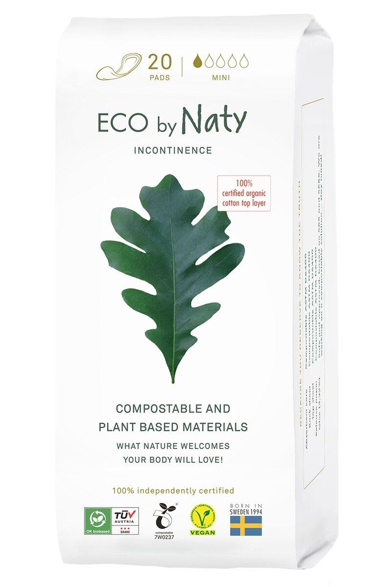 Eco by Naty Dámské inkontinenční vložky ECO by Naty - mini (20 ks) 