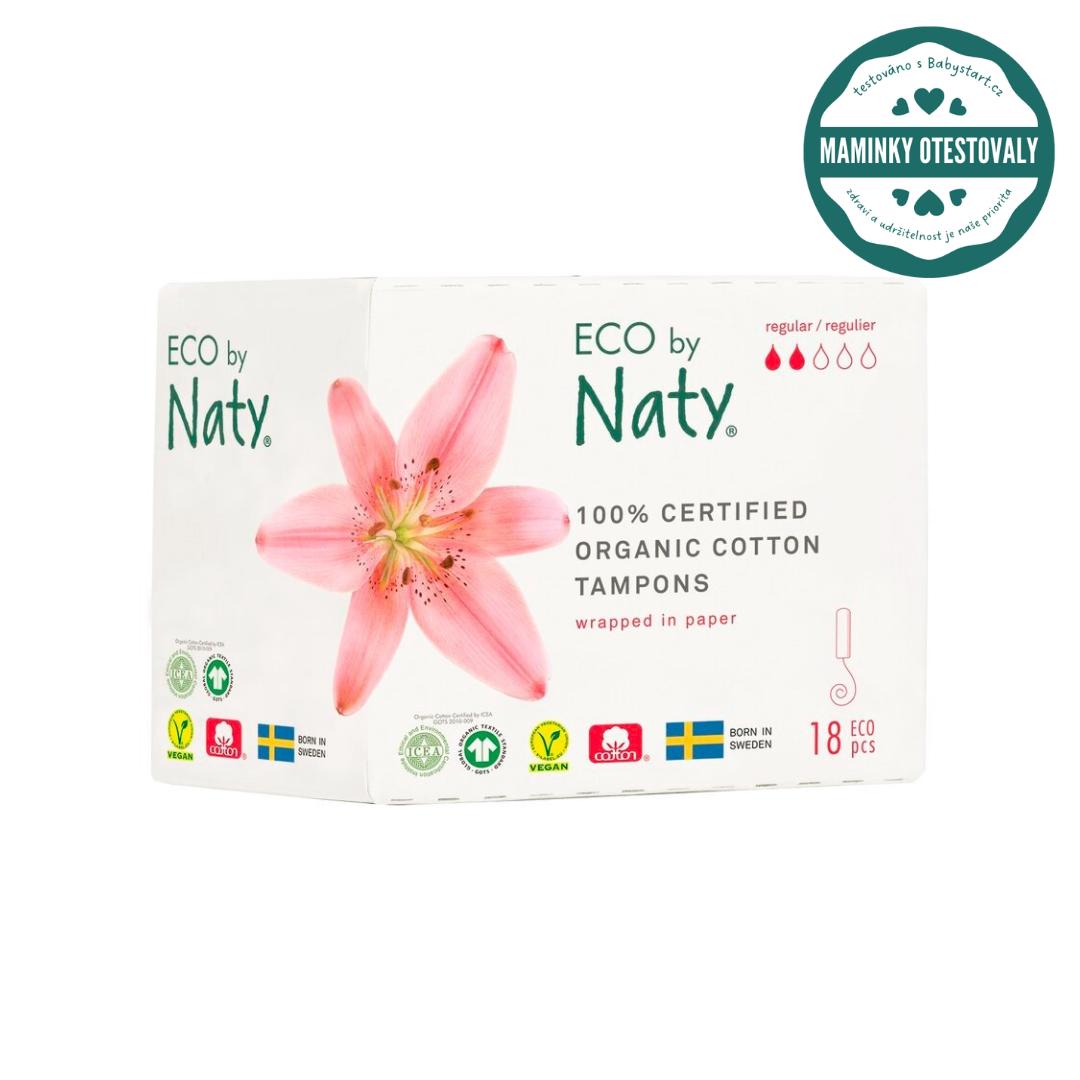 Eco by Naty Dámské tampóny ECO by Naty (18 ks) - regular 