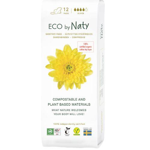 Eco by Naty Dámské vložky ECO by Naty (12 ks) - super 