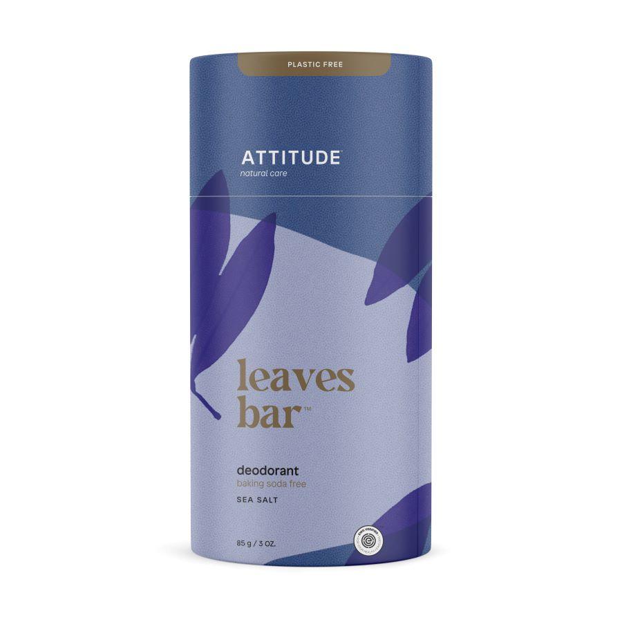 Attitude ATTITUDE Leaves bar Přírodní tuhý deodorant s vůní mořské soli, 85g 