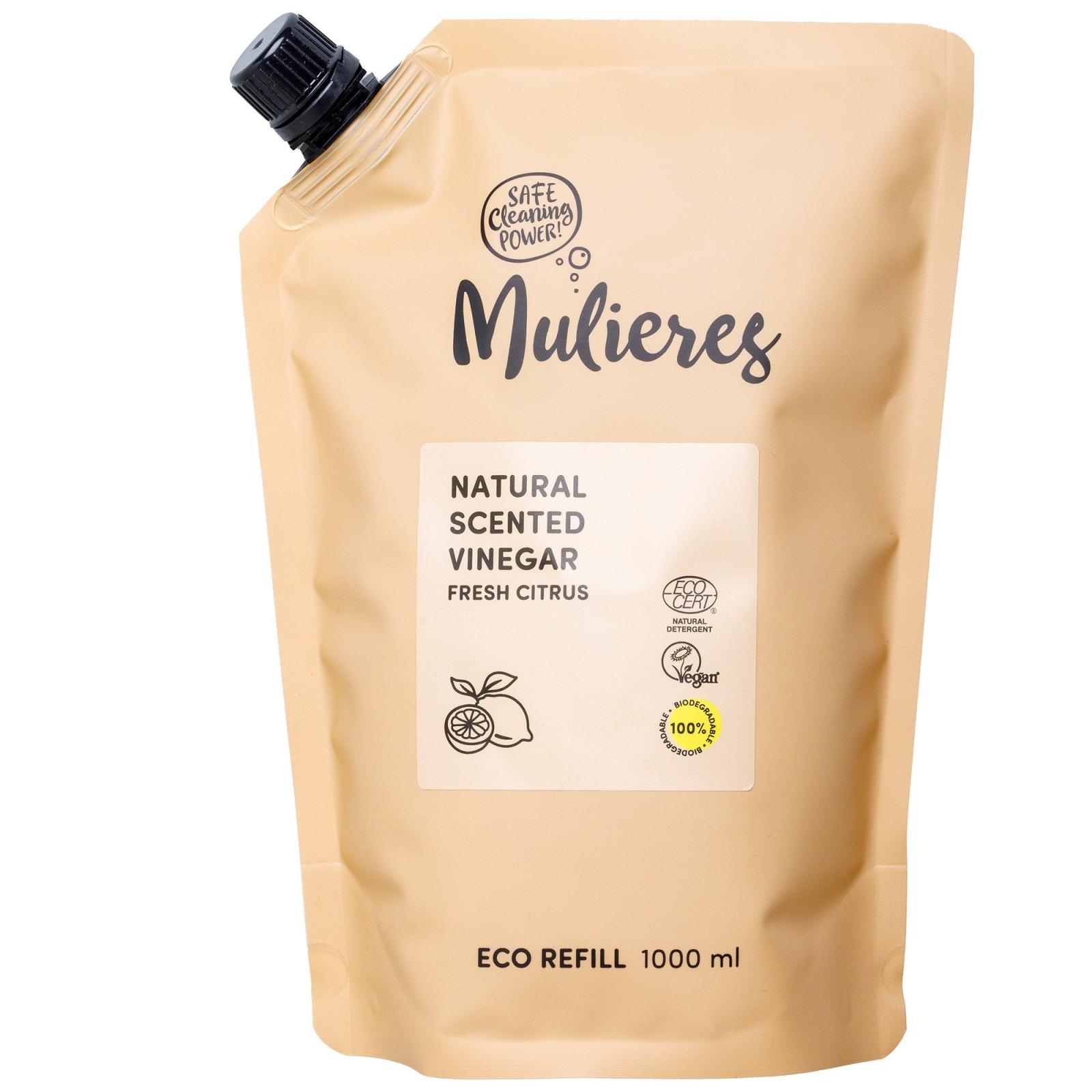 Mulieres Mulieres Bílý ocet 10% - svěží citrus 100% přírodní, 1l 