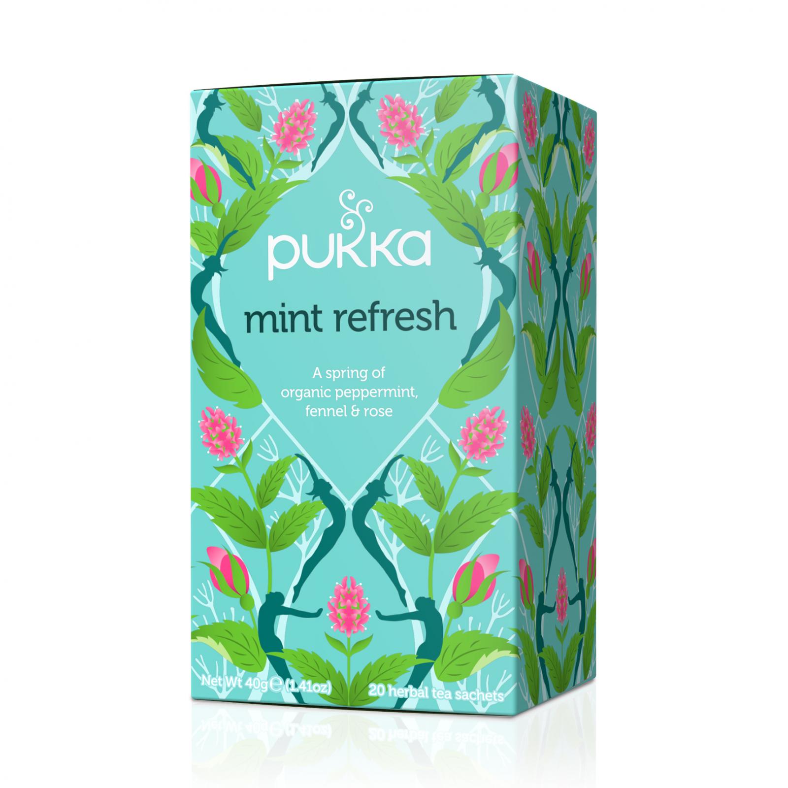 Pukka Čaj ayurvédský Mint Refresh, bio 40 g, 20 ks