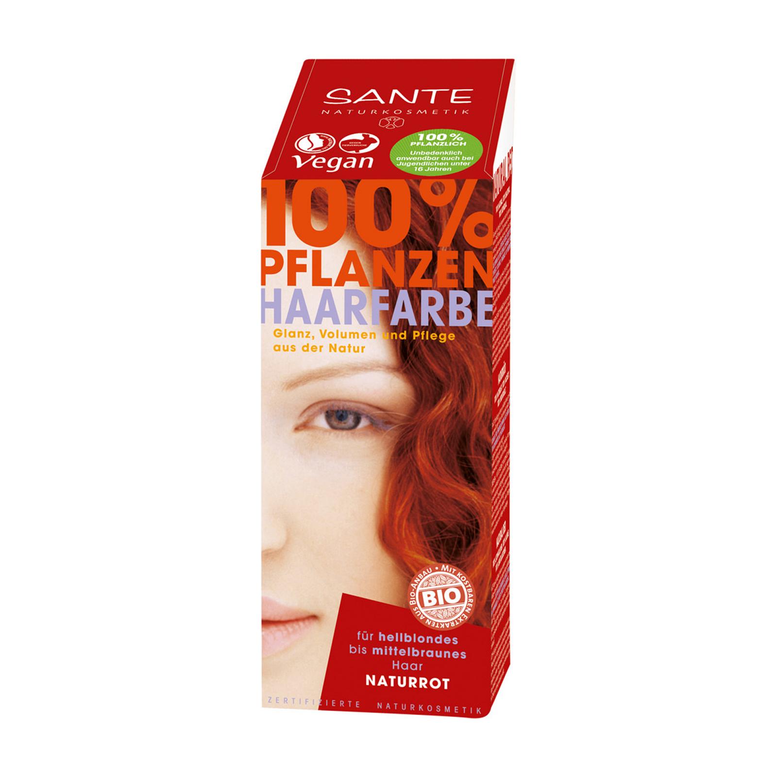 SANTE Rostlinná barva na vlasy přírodní červená 100 g