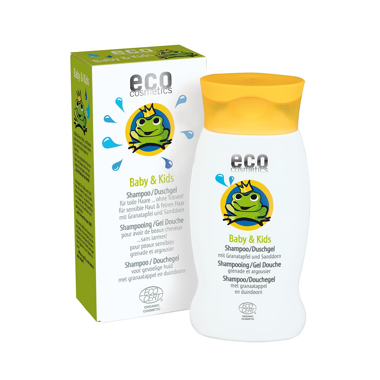 Eco Cosmetics Šampon a sprchový gel, Baby 200 ml
