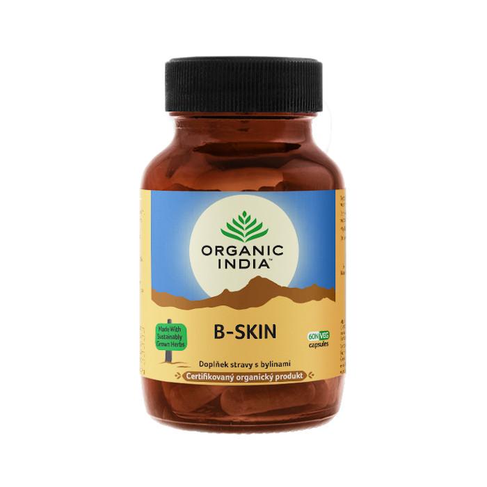 Organic India B-skin, kapsle 60 ks, 27 g
