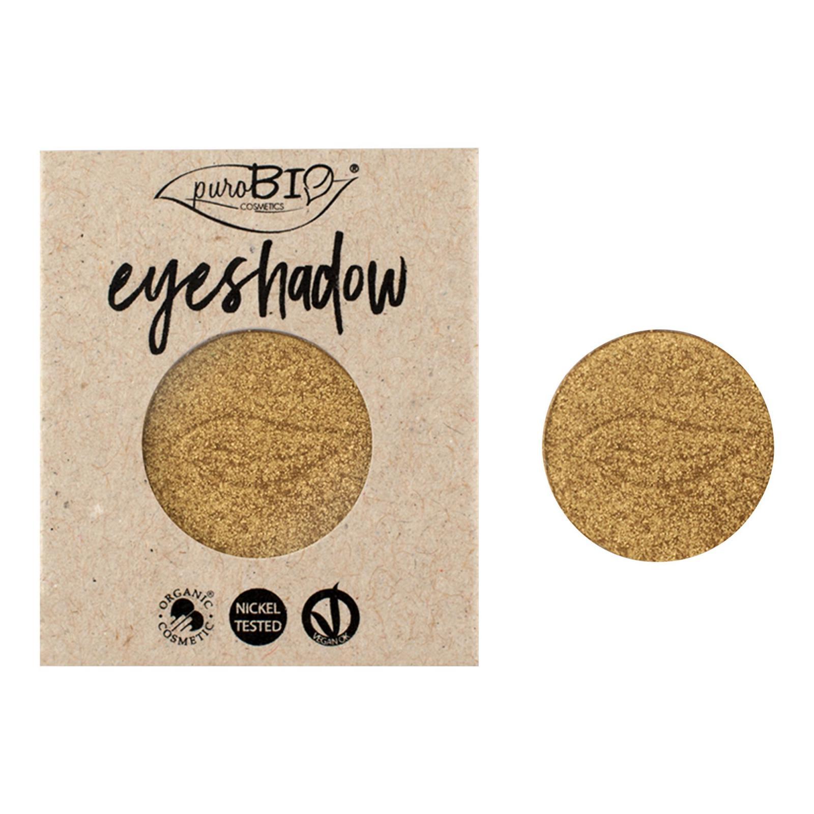 puroBIO cosmetics Minerální oční stíny 16 Brass 2,5 g náplň