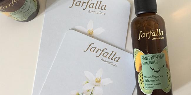 Produkty koupelové péče od Farfalla