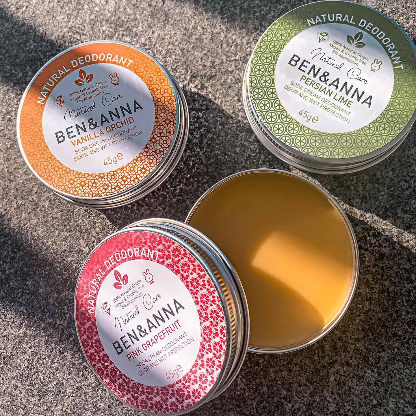 Přírodní deodorant Ben & Anna