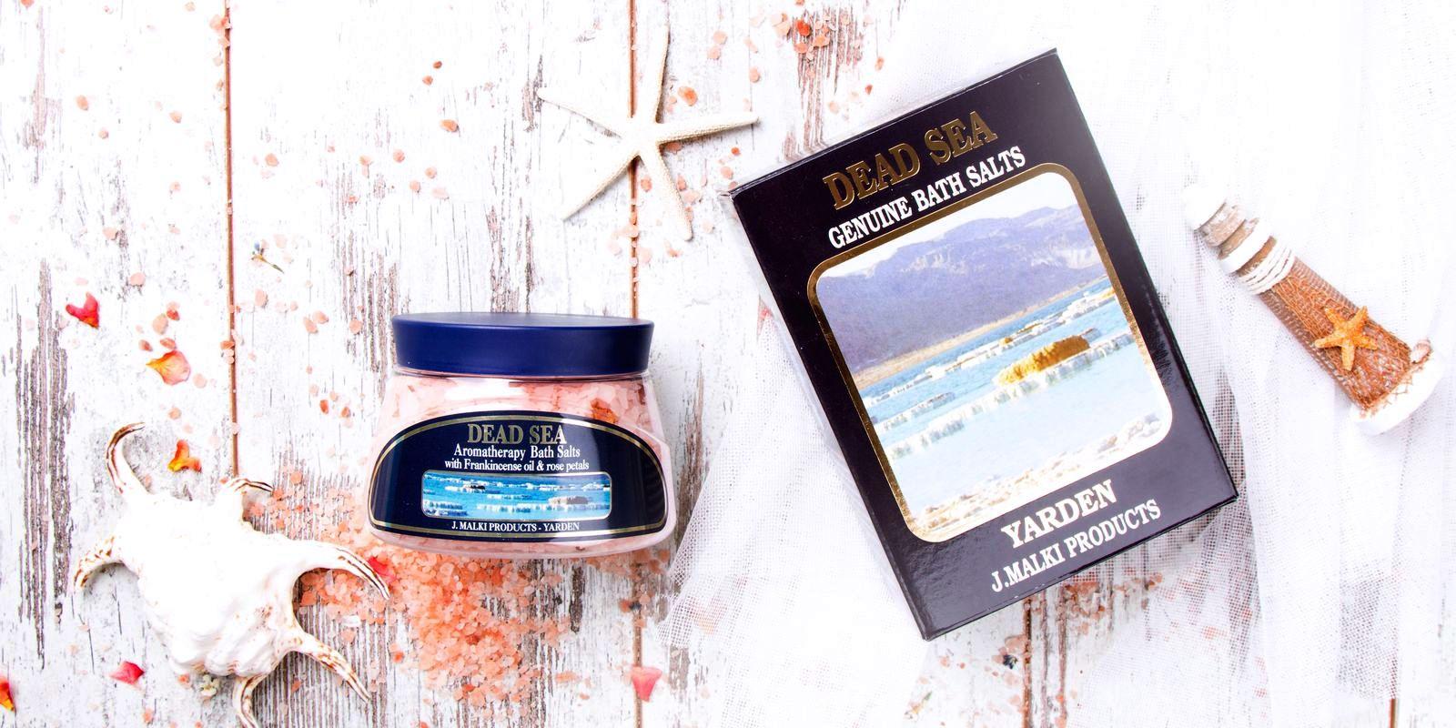 Malki sůl z Mrtvého moře – rozmazlujte se nejen o Vánocích