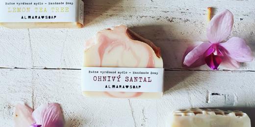 mýdla almara soap s květy
