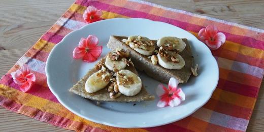 Lehká a výživná banánová omeleta