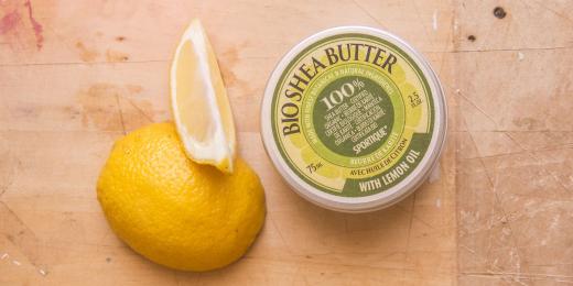 Sportique: Bambucké máslo s citronovým olejem