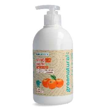 Greenatural Greenatural Intimní mycí gel Sensitive mandarinka a aloe vera pH 5,5 BIO, 500 ml 