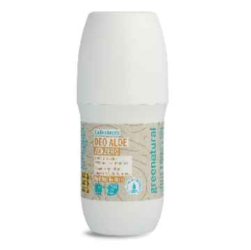 Greenatural Greenatural Minerální deodorant s kyselinou hyaluronovou roll on zázvor BIO, 75 ml 