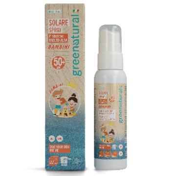 Greenatural Greenatural Opalovací mléko pro děti ve spreji SPF 50+ 100 ml 