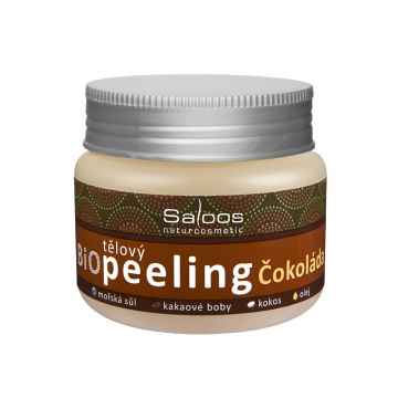 Saloos Tělový peeling čokoláda 140 ml