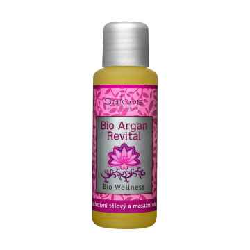 Saloos Masážní olej argan revital, Wellness 50 ml